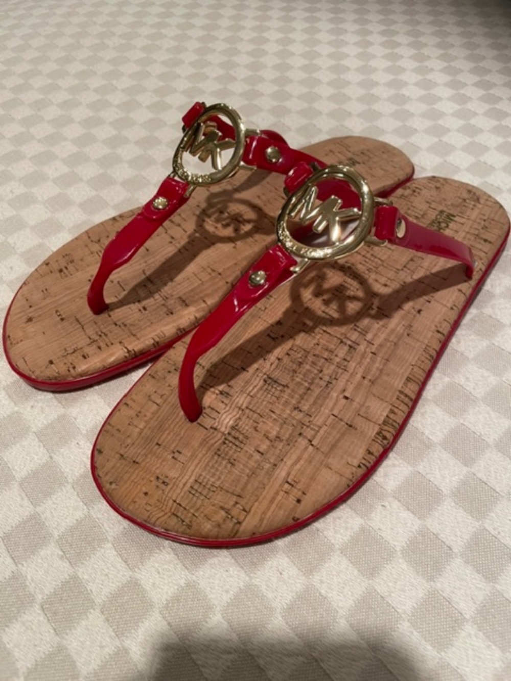 Michael Kors Jelly Thong Sandals (Size 8) Like New! (Orig. $89)